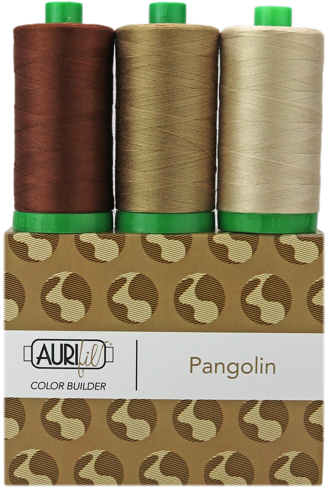 Pangolin Aurifil 40 wt 2021 Color Builders Thread Box