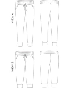 Hudson Pant Pattern - True Bias