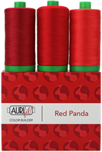 Load image into Gallery viewer, Red Panda Aurifil 40 wt 2021 Color Builders Thread Box