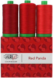 Red Panda Aurifil 40 wt 2021 Color Builders Thread Box
