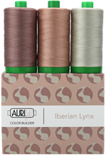 Load image into Gallery viewer, Iberian Lynx Aurifil 40 wt 2021 Color Builders Thread Box