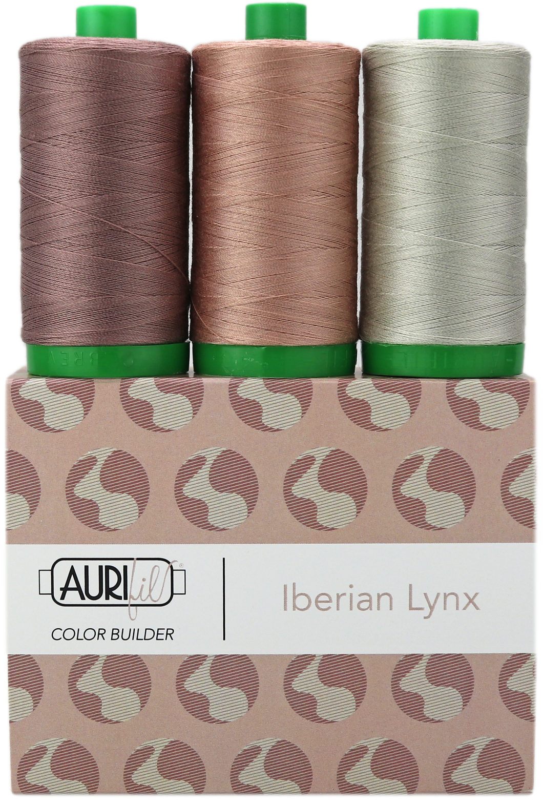 Iberian Lynx Aurifil 40 wt 2021 Color Builders Thread Box