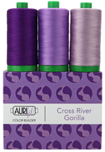 Load image into Gallery viewer, Cross River Gorilla Aurifil 40 wt 2021 Color Builders Thread Box