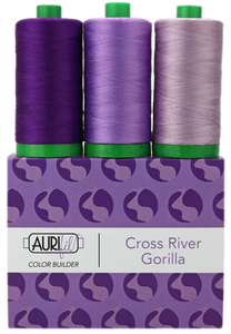 Cross River Gorilla Aurifil 40 wt 2021 Color Builders Thread Box