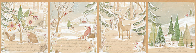 Image of A Day in the Forest Panel - Blend - Cori Dantini - Winter News