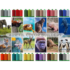 Aurifil Color Builders Monthly 40 wt Thread Club