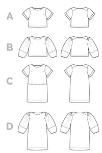 Cielo Top & Dress Pattern - Closet Case Patterns
