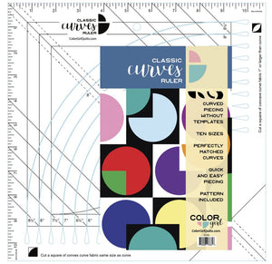 Classic Curves Ruler by Color Girl Quilts