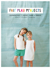 Load image into Gallery viewer, Elementary T-Shirt, Tank + Dress - Fair Play Projects