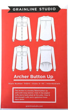 Load image into Gallery viewer, Archer Button Up Pattern - Grainline Studio