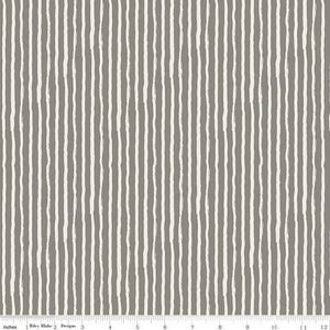 Stripe Grey - Knock on Wood - Riley Blake - C5354