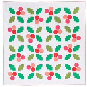 Holly Jolly Quilt Pattern by Then Came June + Paper Patterns