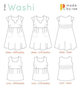 Washi Dress - Made By Rae